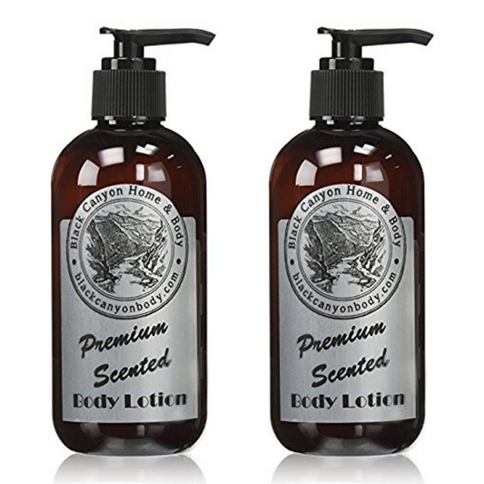 Black Canyon Blackberry Cabernet Scented Luxury Body Lotion With Lanolin and Jojoba Oil, 16 Oz (2 Pack)