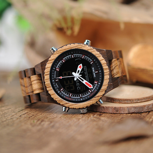 Antique Mixed Wooden Watches - SOLONY