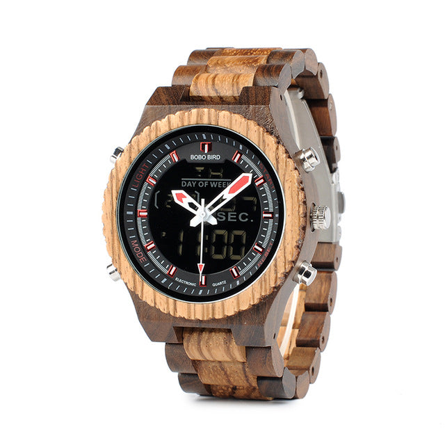 Antique Mixed Wooden Watches - SOLONY