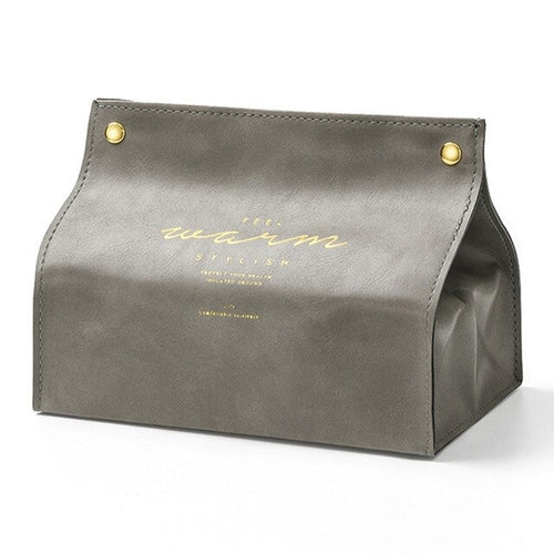 Leather Tissue Box Case - SHOPSOLONY