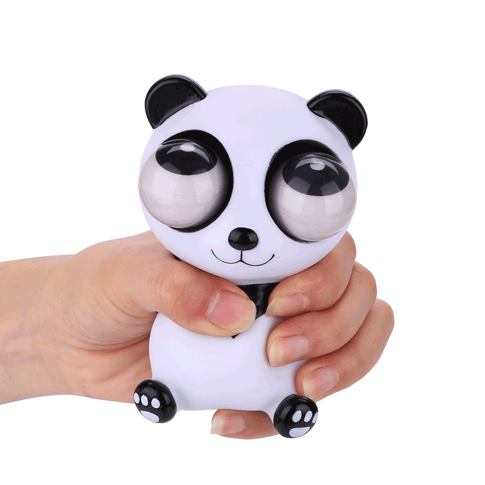 Kawaii Panda Pop Out eye squishy slow rising - SOLONY
