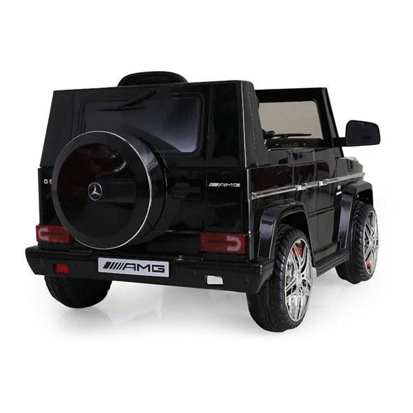 Kids Ride On Car Mercedes Benz Amg G65 Jeep Licenced Model Black - SOLONY