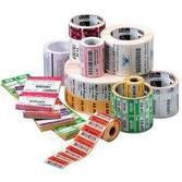 TABLETOP DIRECT THERMAL LABEL PAPER 4"" PERFORATED" - SHOPSOLONY