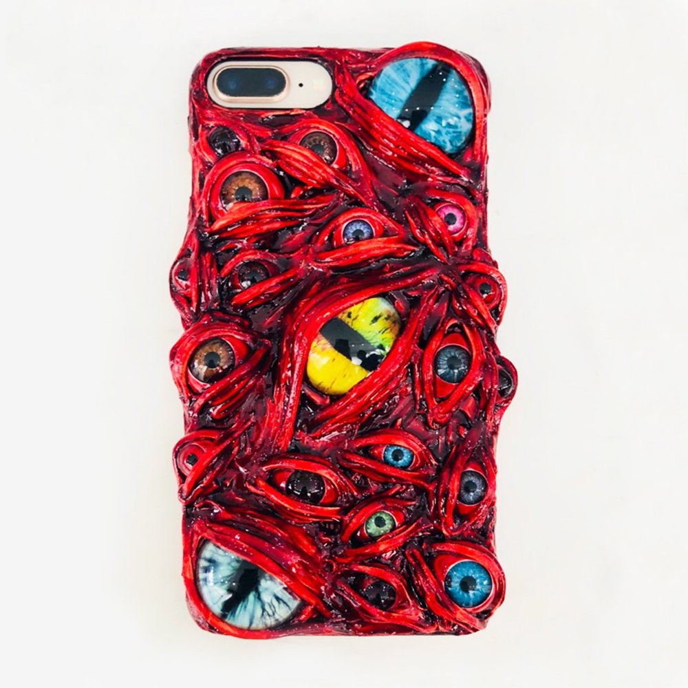 Monster's Eyes iPhone Case - SOLONY