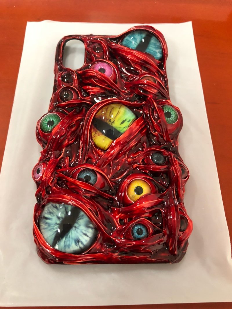 Monster's Eyes iPhone Case - SOLONY