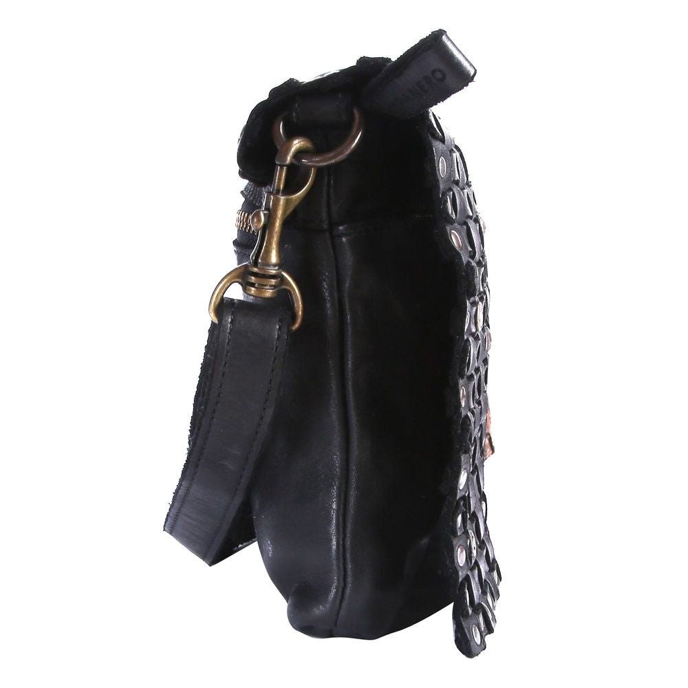 Artsy Leather Handbag - Flora - SHOPSOLONY
