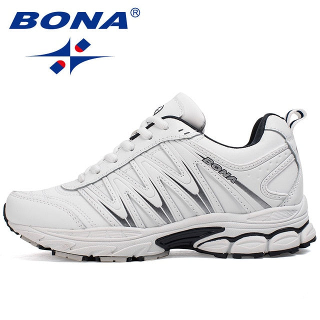 BONA New Hot Style Women Running Shoes Lace Up Sport Shoes Outdoor Jogging Walking Athletic Shoes Comfortable Sneakers For Women - SHOPSOLONY