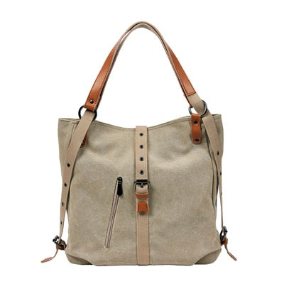 DIDABEAR Brand Canvas Tote Bag Women Handbags Female Designer Large Capacity Leisure Shoulder Bags Big Travel Bags Bolsas - SHOPSOLONY