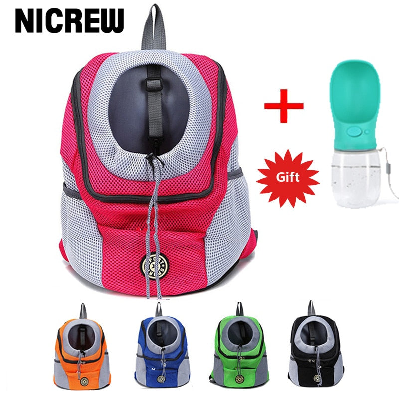 NICREW Pet Carriers Comfortable Carrying For Small Cats Dogs Backpack Travel Breathable Mesh Bag Durable  Pet Dog Carrier Bag - SHOPSOLONY