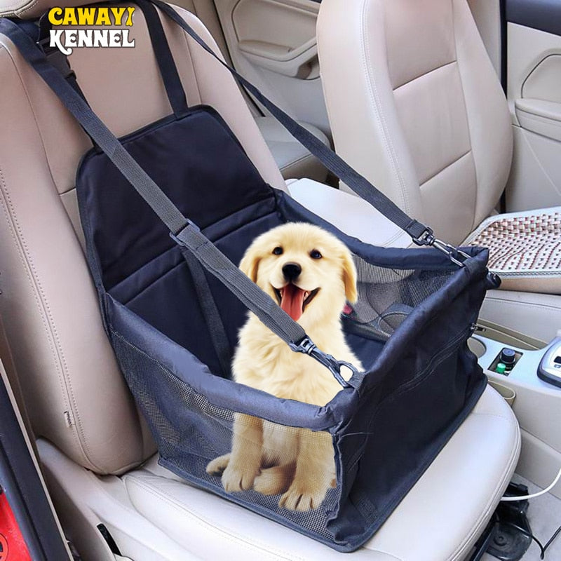 CAWAYI KENNEL Travel Dog Car Seat Cover Folding Hammock Pet Carriers Bag Carrying For Cats Dogs transportin perro autostoel hond - SHOPSOLONY