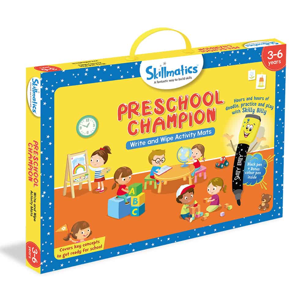 Skillmatics Preschool Champion - Children Early Education - Repeatable - SOLONY